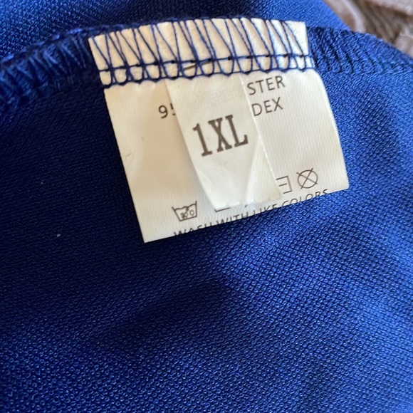 New Bodycon Formal Plus Size Women’s Dress Blue - Picture 4 of 8
